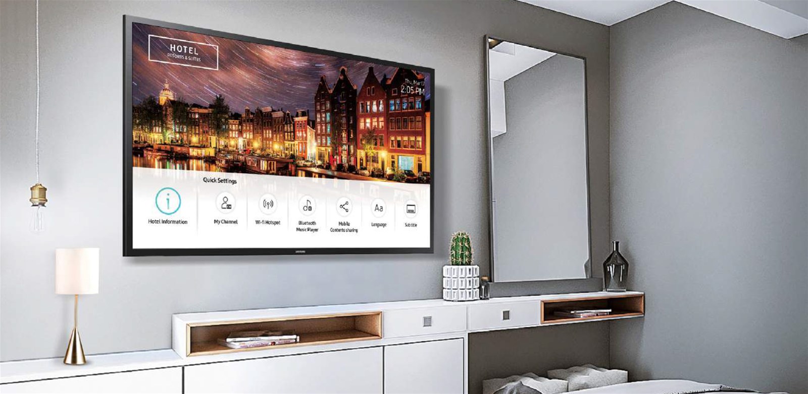 Hotel tivi thông minh dành cho ngành khách sạn