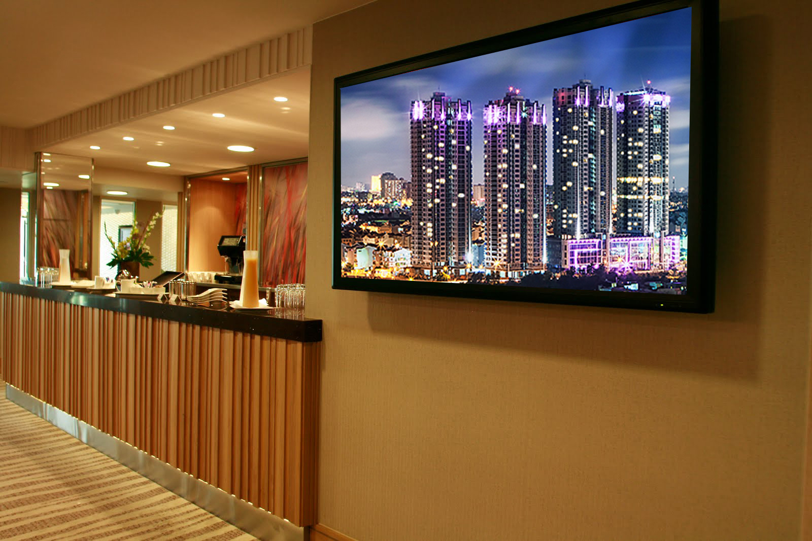 Phân phối màn hình quảng cáo cho khách sạn ở Đồng Nai